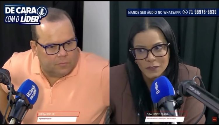 Alerta: Remédios para Emagrecer e Álcool Exigem Cuidado, Dizem Médica Dra. Joice Fraga e Vice-Governador Geraldo Júnior na Baiana FM