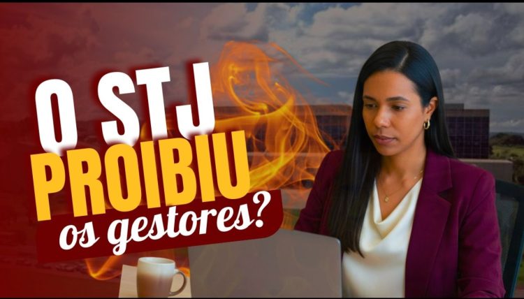 O STJ proibiu gestores de divulgar em seu perfil pessoal obras institucionais?Por Natali Paixão