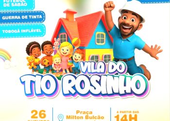 Vereador Rosevaldo Adorno, eleito em 2024 com a maior em Candeias, realiza a primeira ação voltada às crianças