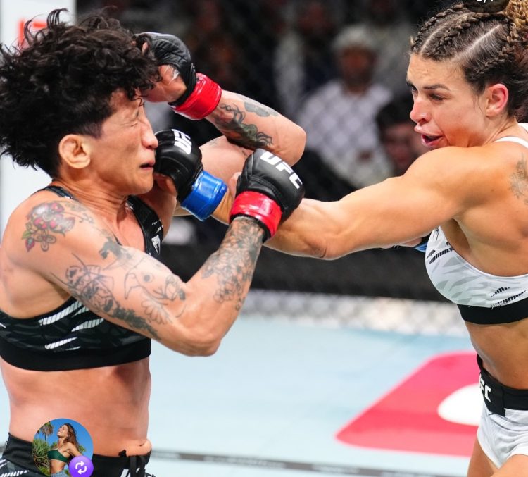 Virna Jandiroba sofre grande derrota ontem, mesmo sendo favorita ao cinturão dos peso-palhas no UFC 321 em Abu Dhabi