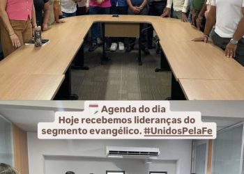 Prefeitura de Madre de Deus não realiza Semana Evangélica, mas Pastores sorridentes posam com Prefeito Dailton Filho