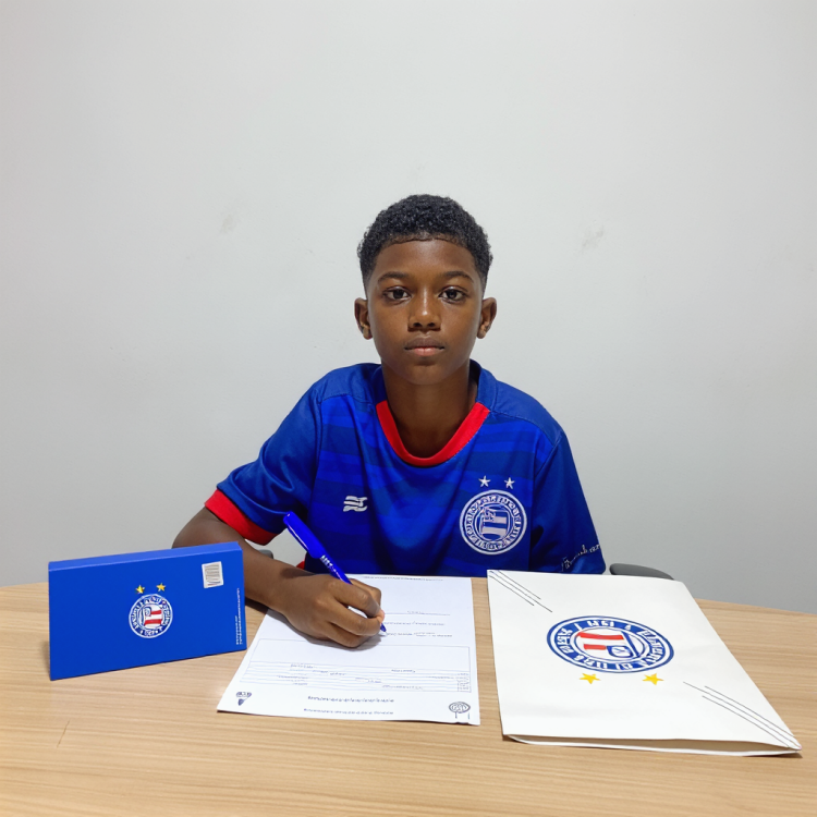 Candeias: Mizza, O Pequeno Craque Promissor da Base do Bahia E Descoberto Por Um Educador Visionário do município