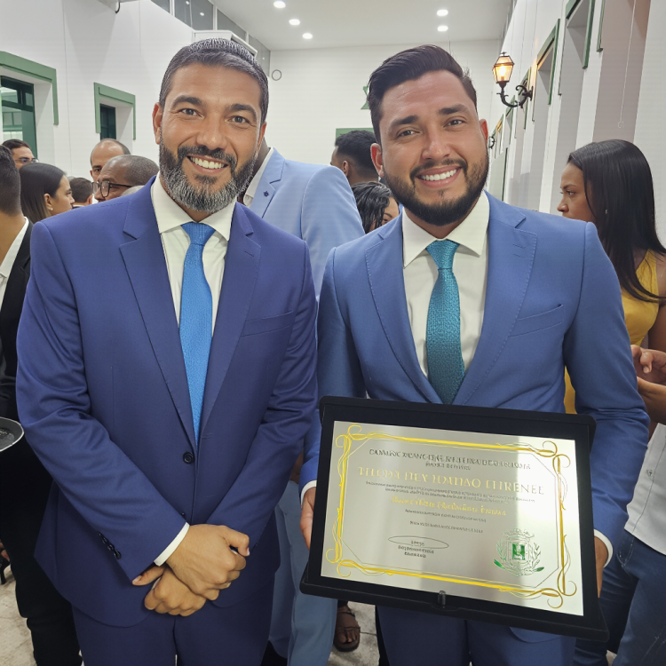 Vereador Josivaldo Santana entrega Título de Cidadão Feirense e Medalha Maria Quitéria a importantes líderes políticos da Bahia 1 Vereador Josivaldo Santana entrega Título de Cidadão Feirense e Medalha Maria Quitéria a importantes líderes políticos da Bahia