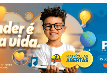 Feira de Santana: Escola Prisma se consolida como uma das melhores escolas privadas da Bahia e abre vantagens especiais para matrículas 2026 5 outdoor aluno mat prisma 2025 9 x 3 m com 10 cm de sang saida 1